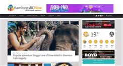 Desktop Screenshot of kamloopsbcnow.com